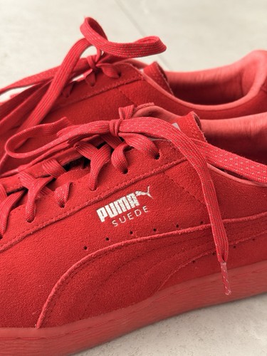 Puma suede sneaker rot - suede,