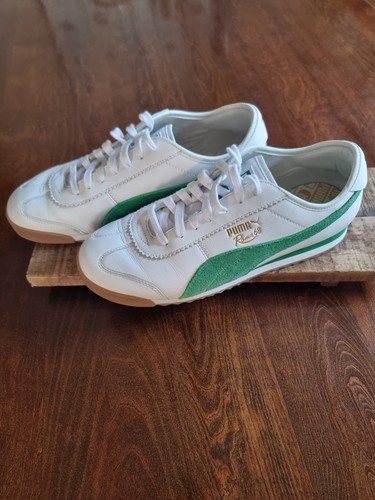 Puma roma weiß grün - roma, 68
